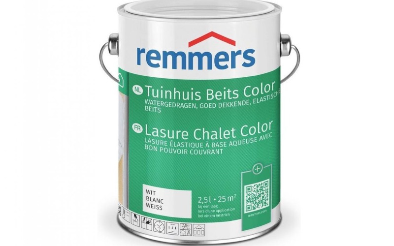 Remmers Tuinhuis Beits 0,75L Wit RAL 9016