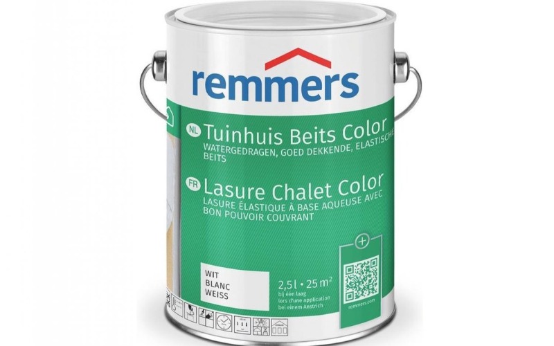 Remmers Tuinhuis Beits 2,5L Wit RAL 9016